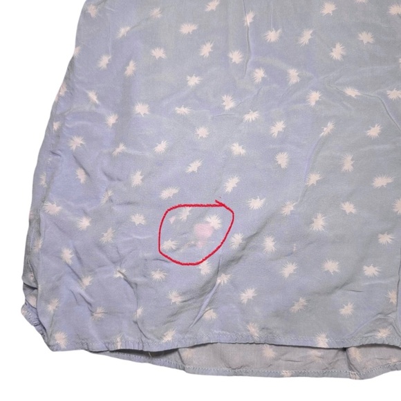 Loft Blue Floral Night Camisole M - Picture 3 of 4